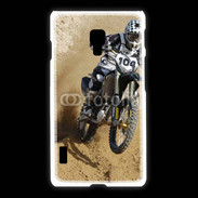 Coque LG L7 2 moto cross