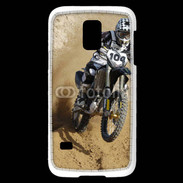 Coque Samsung Galaxy S5 Mini moto cross