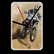 Grande pendule murale moto cross