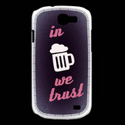 Coque Samsung Galaxy Express In Beer We trust Rouge ZG