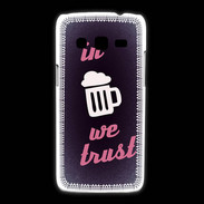 Coque Samsung Galaxy Express2 In Beer We trust Rouge ZG