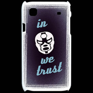 Coque Samsung Galaxy S In Catch We trust Bleu ZG