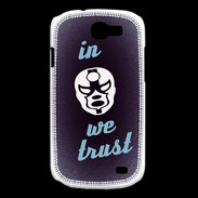 Coque Samsung Galaxy Express In Catch We trust Bleu ZG