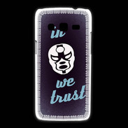 Coque Samsung Galaxy Express2 In Catch We trust Bleu ZG