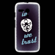 Coque Motorola G In Catch We trust Bleu ZG