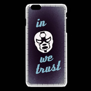 Coque iPhone 6Plus / 6Splus In Catch We trust Bleu ZG