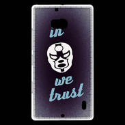 Coque Nokia Lumia 930 In Catch We trust Bleu ZG