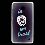 Coque Nokia Lumia 630 In Catch We trust Bleu ZG