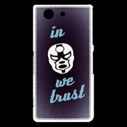 Coque Sony Xperia Z3 Compact In Catch We trust Bleu ZG