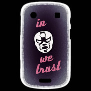 Coque Blackberry Bold 9900 In Catch We trust Rouge ZG