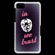 Coque Blackberry Z10 In Catch We trust Rouge ZG