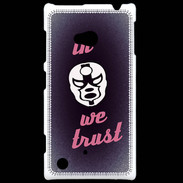 Coque Nokia Lumia 720 In Catch We trust Rouge ZG