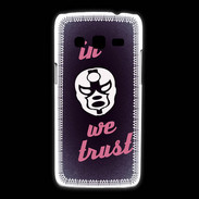 Coque Samsung Galaxy Express2 In Catch We trust Rouge ZG
