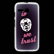 Coque Motorola G In Catch We trust Rouge ZG