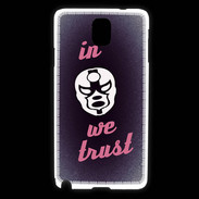Coque Samsung Galaxy Note 3 In Catch We trust Rouge ZG