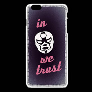 Coque iPhone 6Plus / 6Splus In Catch We trust Rouge ZG