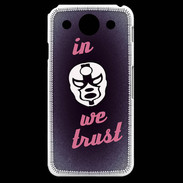 Coque LG G Pro In Catch We trust Rouge ZG