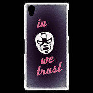 Coque Sony Xperia Z2 In Catch We trust Rouge ZG