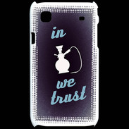 Coque Samsung Galaxy S In Chicha We trust Bleu ZG