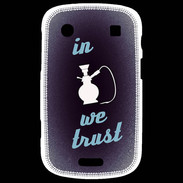 Coque Blackberry Bold 9900 In Chicha We trust Bleu ZG
