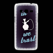 Coque Samsung Galaxy Express2 In Chicha We trust Bleu ZG