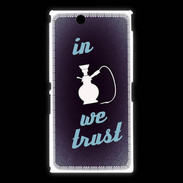 Coque Sony Xpéria Z Ultra In Chicha We trust Bleu ZG