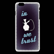 Coque iPhone 6Plus / 6Splus In Chicha We trust Bleu ZG