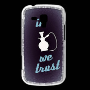 Coque Samsung Galaxy Trend In Chicha We trust Bleu ZG