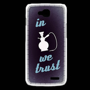 Coque LG L90 In Chicha We trust Bleu ZG