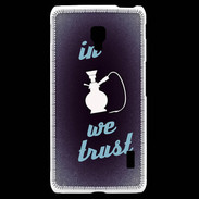 Coque LG F6 In Chicha We trust Bleu ZG