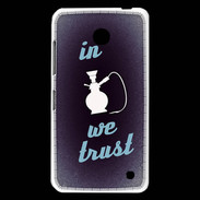 Coque Nokia Lumia 630 In Chicha We trust Bleu ZG
