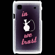 Coque Samsung Galaxy S In Chicha We trust Rouge ZG