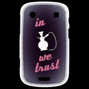 Coque Blackberry Bold 9900 In Chicha We trust Rouge ZG