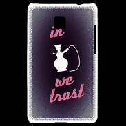 Coque LG Optimus L3 II In Chicha We trust Rouge ZG