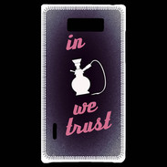 Coque LG Optimus L7 In Chicha We trust Rouge ZG