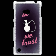 Coque Nokia Lumia 720 In Chicha We trust Rouge ZG