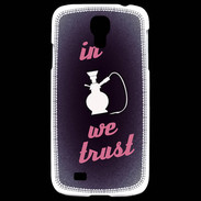 Coque Samsung Galaxy S4 In Chicha We trust Rouge ZG