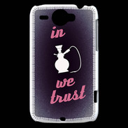 Coque HTC Wildfire G8 In Chicha We trust Rouge ZG