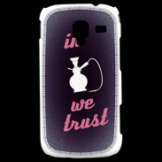 Coque Samsung Galaxy Ace 2 In Chicha We trust Rouge ZG