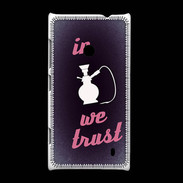 Coque Nokia Lumia 520 In Chicha We trust Rouge ZG