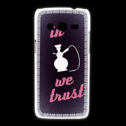 Coque Samsung Galaxy Express2 In Chicha We trust Rouge ZG