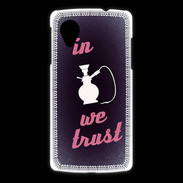 Coque LG Nexus 5 In Chicha We trust Rouge ZG