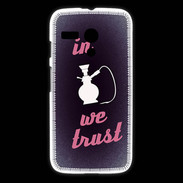 Coque Motorola G In Chicha We trust Rouge ZG