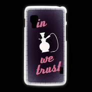 Coque LG L5 2 In Chicha We trust Rouge ZG