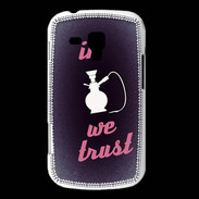 Coque Samsung Galaxy Trend In Chicha We trust Rouge ZG