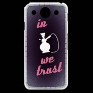 Coque LG G Pro In Chicha We trust Rouge ZG