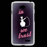 Coque LG L70 In Chicha We trust Rouge ZG