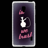 Coque LG F6 In Chicha We trust Rouge ZG