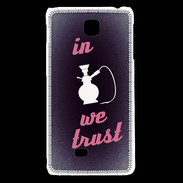 Coque LG F5 In Chicha We trust Rouge ZG