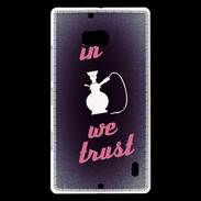 Coque Nokia Lumia 930 In Chicha We trust Rouge ZG